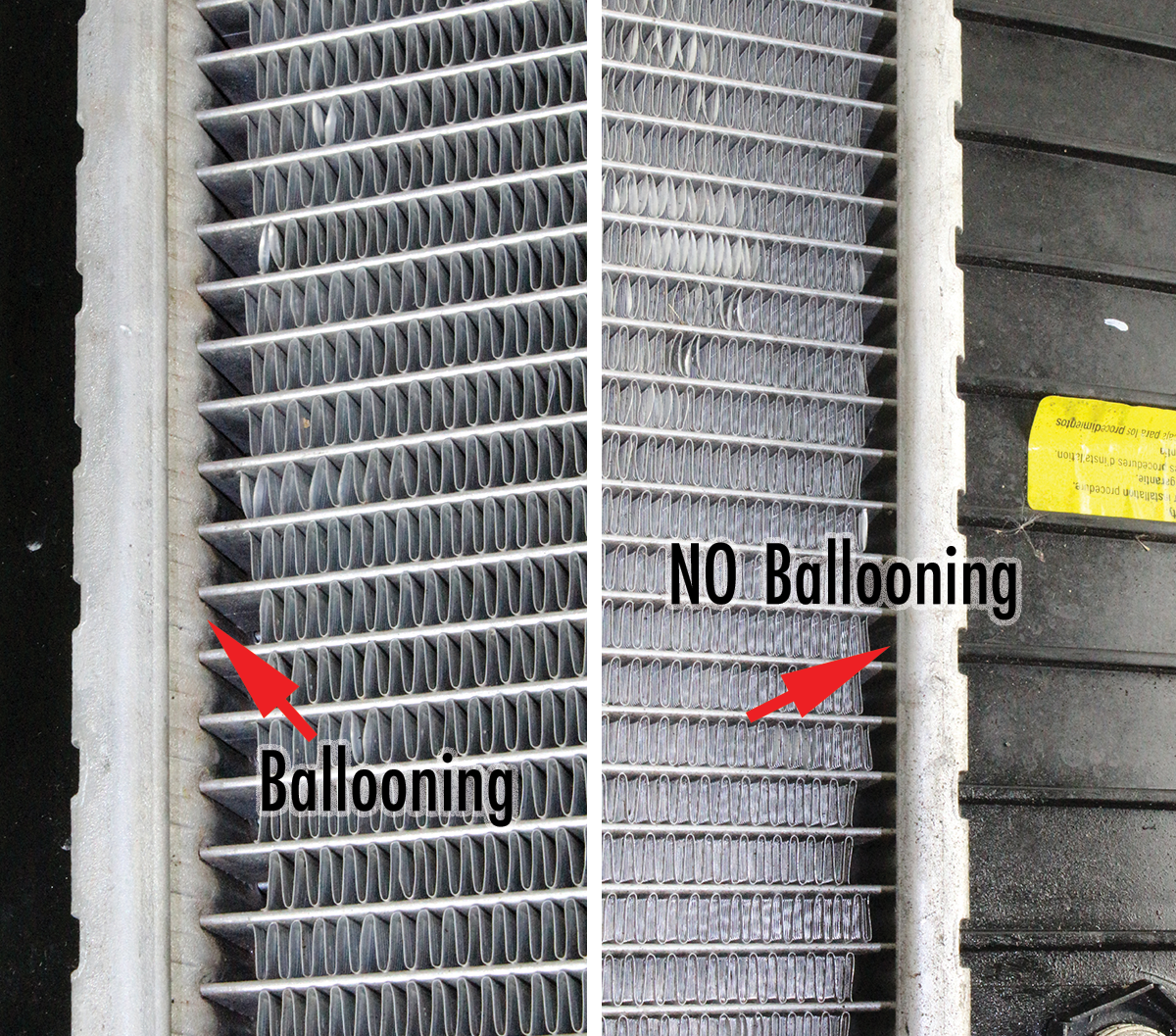 Pressurized radiator